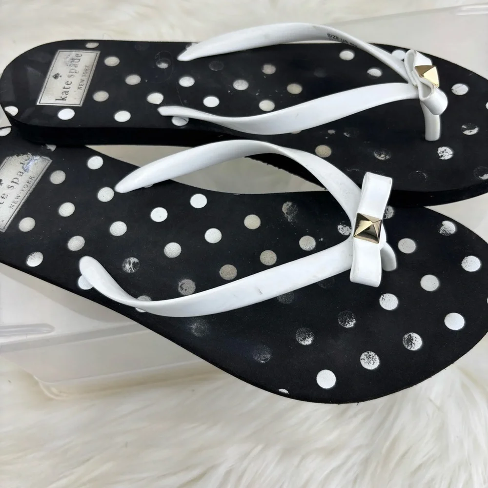 KATE SPADE THONG SANDALS SIZE 8 WOMAN
